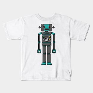 Pixel Robot 079 Kids T-Shirt